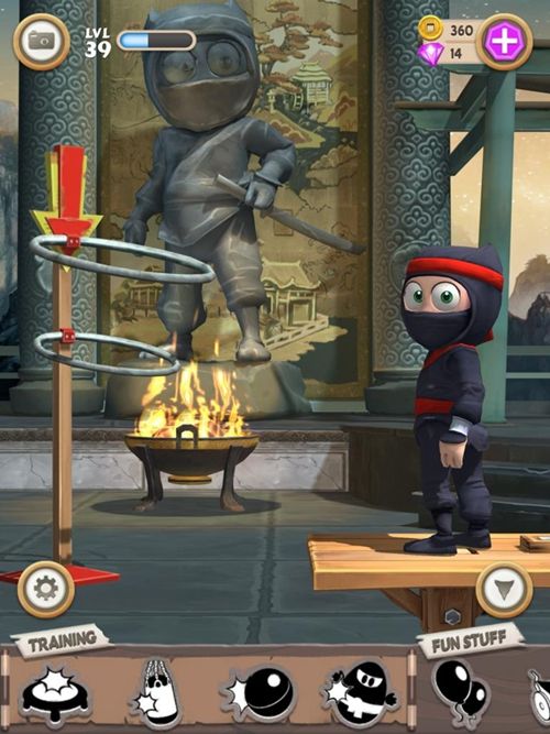 clumsy ninja