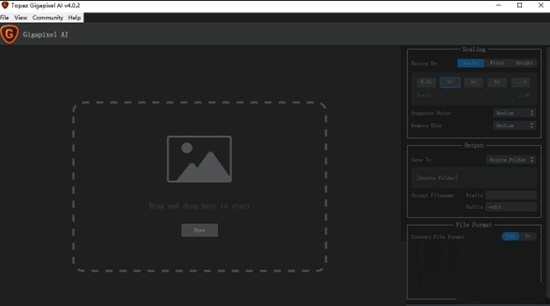Topaz Gigapixel AI中文版-Topaz Gigapixel AI图片无损放大软件免费下载安装v5.8-53系统之家 运行截图1