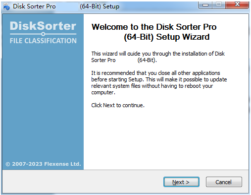 Disk Sorter Pro