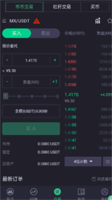 MEXC交易所安卓版下载-MEXC交易所苹果版下载v4.5.4 运行截图1