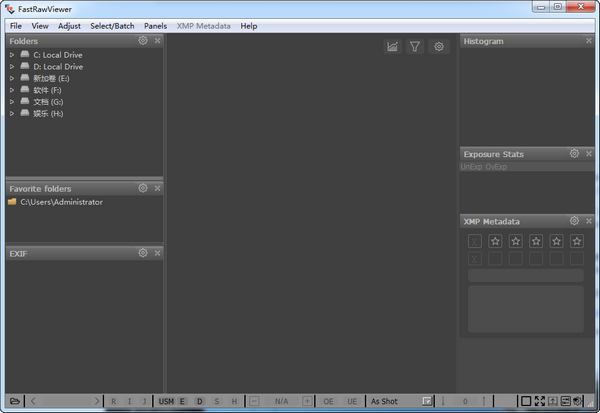 FastRawViewer免费版v2.0.2.1891下载-FastRawViewer免费绿色版下载安装 运行截图1