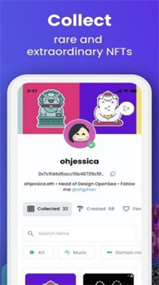 opensea交易所app下载-opensea交易所苹果版下载v2.5 运行截图1