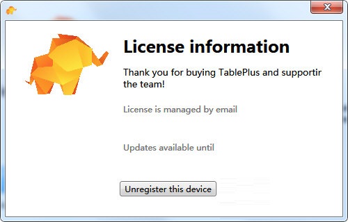 TablePlus免费版下载-TablePlus最新免费下载安装v4.8.9 运行截图1