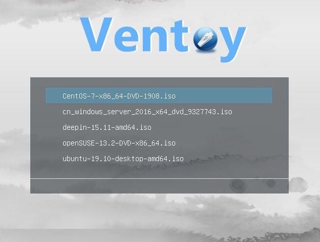 Ventoy中文版-Ventoy中文免费下载安装v1.0.63 运行截图1