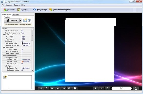 Boxoft Office to Flipbook下载-Boxoft Office to Flipbook电子书制作v2.0.0 运行截图1