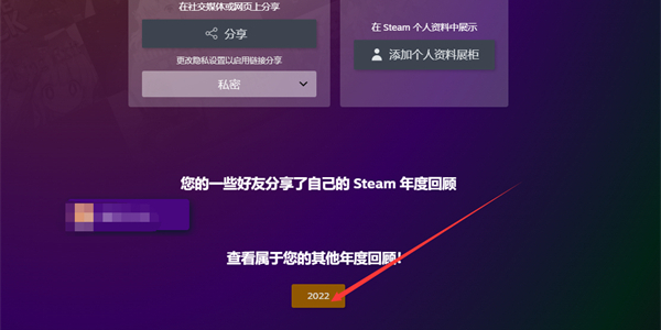 steam年度回顾在哪看