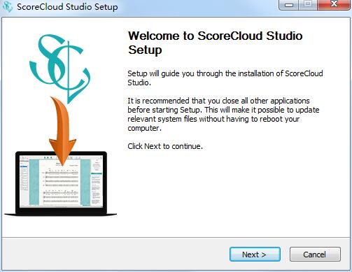 ScoreCloudV4.3.2下载-ScoreCloud听声作曲免费版电脑版下载 运行截图1