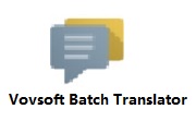 Vovsoft Batch Translator 