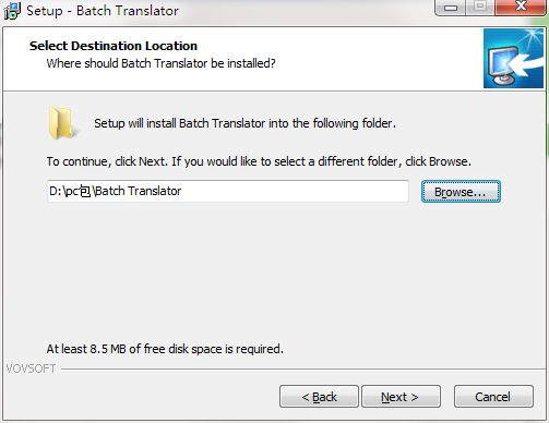 Vovsoft Batch Translator