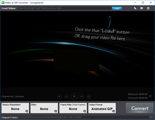 Aoao Video to GIF Converter下载-Aoao Video to GIF Converter免费版下载v4.3 运行截图1