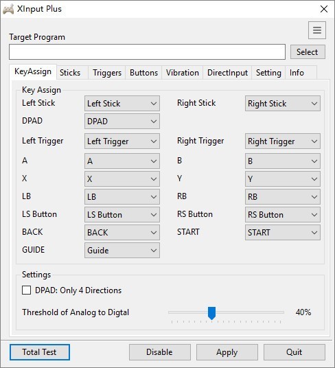 XInPutPlus最新版下载-XInPutPlus手柄设置软件最新版下载v4.14.3 运行截图1