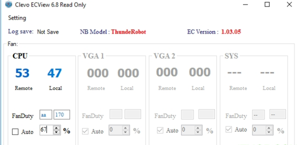 ECView风扇控制软件下载v5.5-ECView最新版下载2024 运行截图1