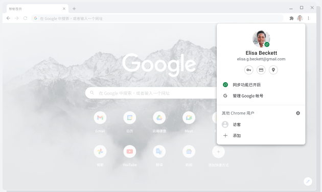 谷歌浏览器最新电脑版安装包v112.0.5615.138-Google Chrome浏览器免费安装包下载 运行截图1