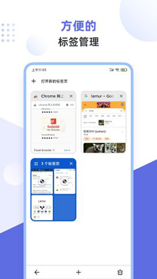 狐猴浏览器APP2.4版下载-狐猴浏览器2.4版最新apk下载v2.4 运行截图1