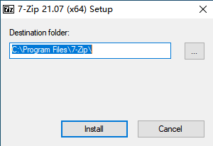 7-Zip x64压缩解压文件下载-7-Zip中文版下载 运行截图1