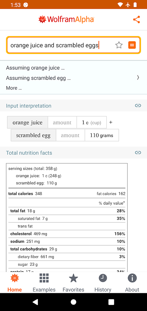 wolframalpha软件免费版下载-wolframalpha免费版手机正版下载v1.2.11 运行截图1