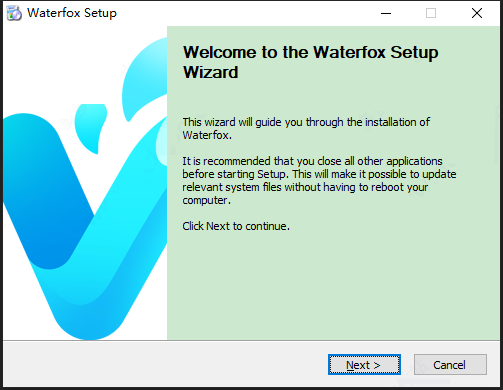 Waterfox PortableV55.2.2.0下载-Waterfox Portable中文版下载 运行截图1