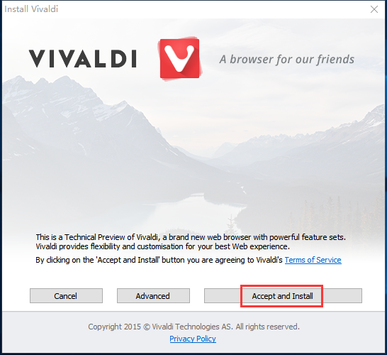 Vivaldi TP4v1.16.1246.7-Vivaldi TP4浏览器正式版最新下载 运行截图1