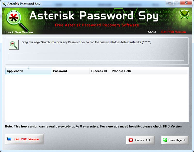 Asterisk Password Spy下载2024官方最新版_Asterisk Password Spy免费下载安装 运行截图1