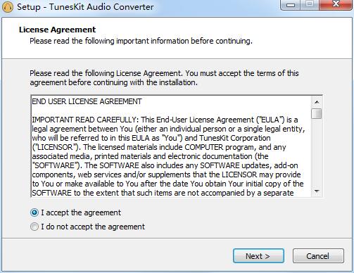 TunesKit Audio Converter中文版下载_TunesKit Audio Converter电脑版下载 运行截图1