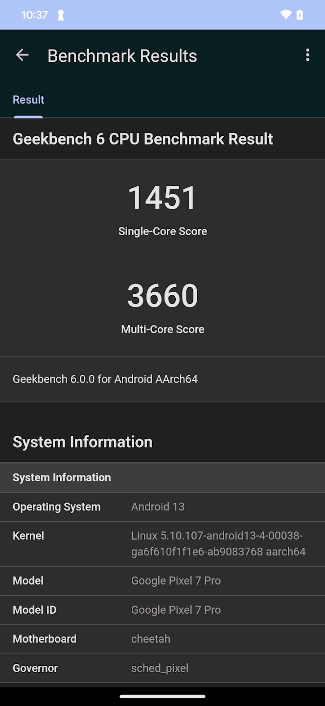 geekbench6下载-geekbench6安卓下载 运行截图2