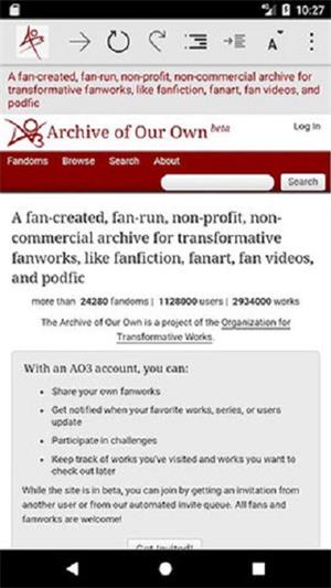 ao3下载-ao3app下载 运行截图2